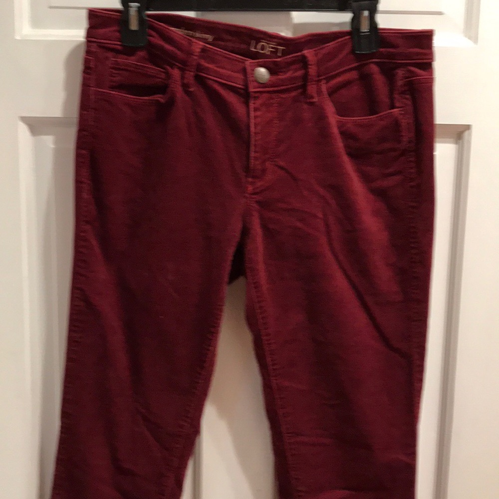 Loft corduroys